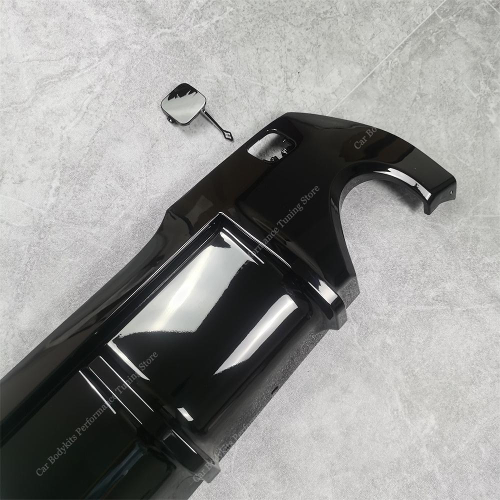 For BMW F40 Gloss Black M Performance Style Rear Diffuser Lip OEM Replacement 128ti M135i M Sport 2019-2024 Bodykits Tuning