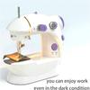 Электрическая мини-швейная машина для домашней ручной машины для регулировки скорости шитья с легкой швейной машиной