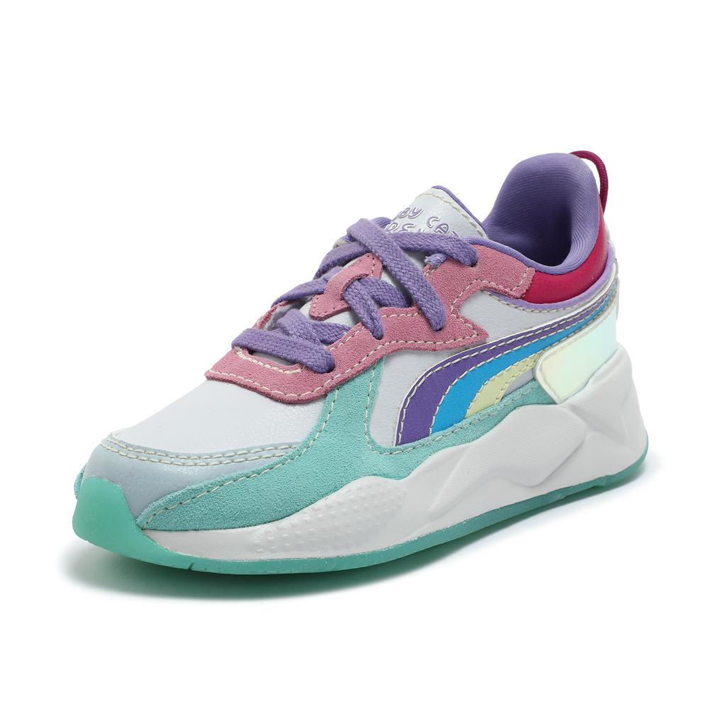 Puma Кукольный домик Габби X Rs-X Кожа Удобные Простые Низкие Детские Повседневные Кроссовки Детские кроссовки Мятно-зеленые 39974601