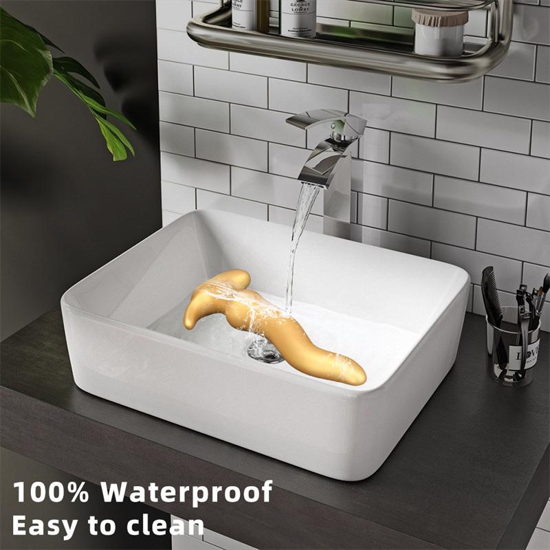 Золотые силиконовые анальные пробки для жопы, удлиненные, глубокие анальные пробки, расширенный анальный клуб, женская мастурбация