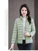Women’s Short Quilted Windproof Thin Lightweight Winter Jacket