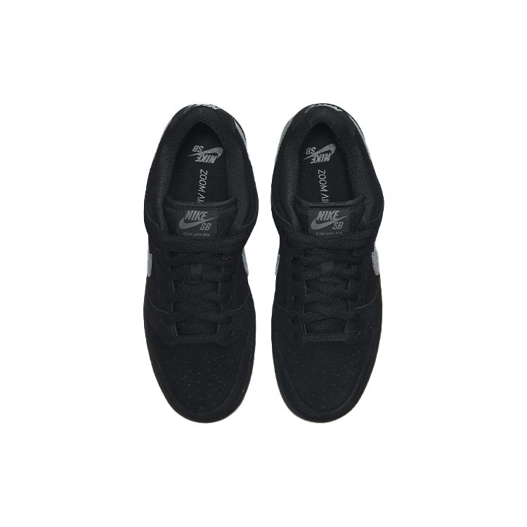 Nike Dunk Low Pro SB Fog Unisex Sneakers Black Cool-Grey Gum BQ6817-010