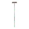 Floor Scrub Brush 30cm Head 1.6m Long Handle Stainless Steel Wire Deck Brush Outdoor Moss Scrubber for Lane Step