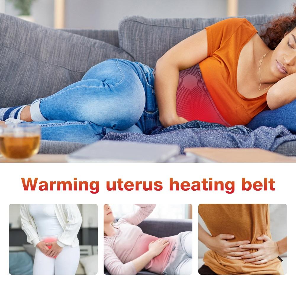 Graphene Warming Waist Belt Electric Heating Pad Hot Compress Shoulder Leg Lumbar Belt Back Waist Support All-round Warm