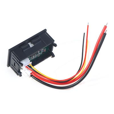0.28" Светодиодный DC0-100V 10A Цифровой вольтметр амперметр 2-в-1 Мультиметр Тестер Детектор Двойной светодиодный дисплей Автомобильный