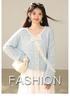 Women's Loose Lace Knit Sweater - 2026 Autumn Collection