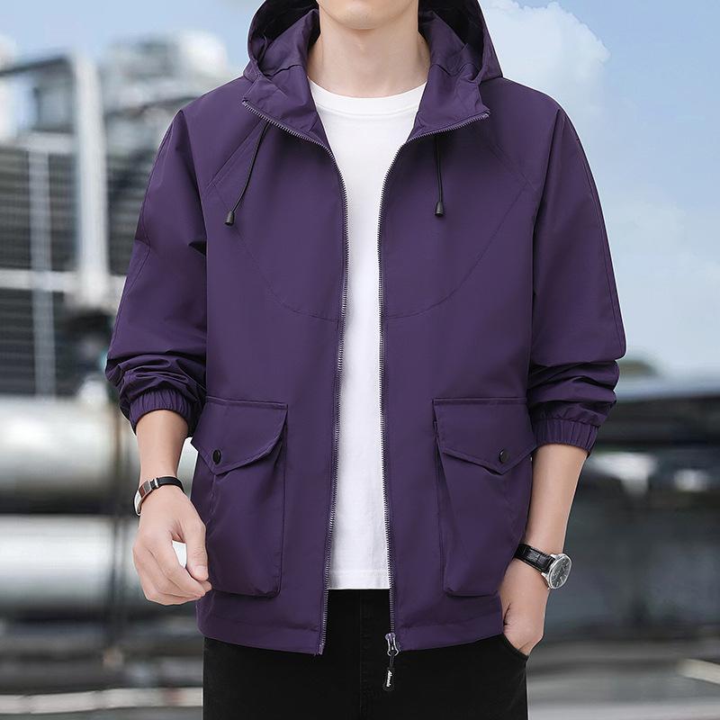 Весенне-осенняя мужская куртка для активного отдыха, свободная повседневная универсальная куртка