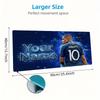 Mbappe Custom Name Large Size Mouse Pad Large Gaming Table Cushion Non-slip Laptop Tablet Big Mousepad XXL Mat Mini PC Playmat With Lock edge