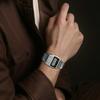Casio Часы с кварцевым механизмом, водостойкие, серия Vintage, ремешок из нержавеющей стали, мужские часы, серебристые A1100D-1VT