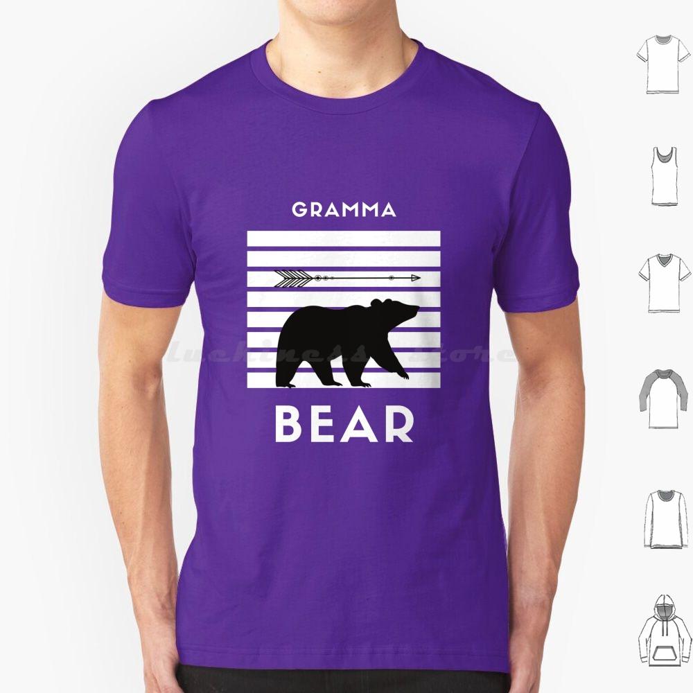 Womens Bear T Shirt Cute Funny Best Grand Mother Of Boys Girls Cool Mothers Day Tee T Shirt Cotton Men Women DIY Print Crazy