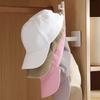1 шт. Легко устанавливаемая настенная полка для шляп - полированная отделка, пластиковый органайзер для хранения шляп, повязок на голову, ключей - многофункциональный домашний аксессуар