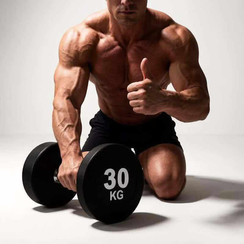 Jingmao Rubber Coated Fixed Dumbbell