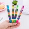 2pcs Fun Creative Educational Painting Childrens Graffiti Pen Stationery 20 Colors Painting Toy Crayons Baby