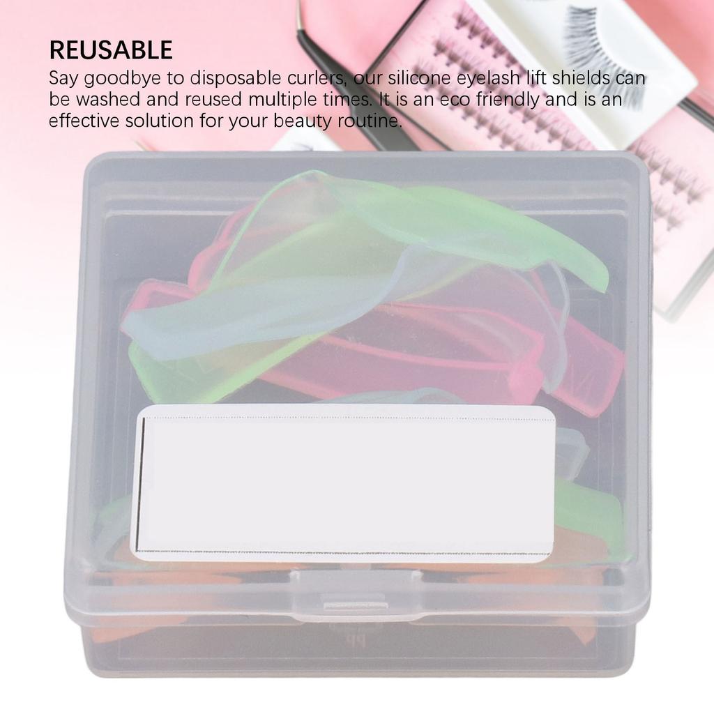 8 пар силиконовых валиков для ламинирования ресниц 4 размеров, многоразовые бигуди для завивки, инструменты для макияжа и красоты, не требующие клея, подушечки для ламинирования ресниц