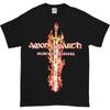 Черная футболка унисекс Amon Amarth Surtur Rising