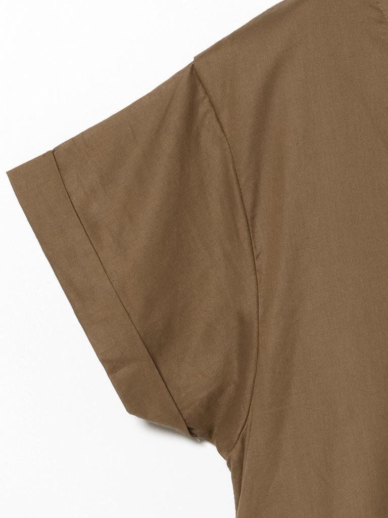 Платье-туника женское Beams Heart с вырезом лодочкой, единый размер, коричневое,