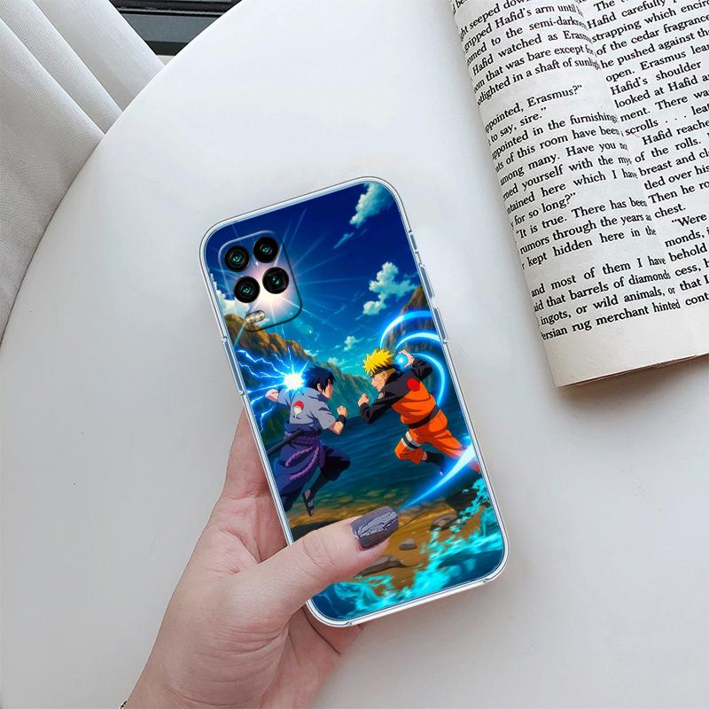 Naruto Uzumaki Sasuke Phone Case for Motorola Moto G10 G20 G30 G31 G32 G34 G35 G41 G42 G50 G51 G52 G55 G60 G60S G62 G71 G72 G75