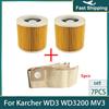 Replacement Dust Filter Bag for Karcher WD3 WD3200 WD3300 MV3 Vacuum Cleaner Spare Parts Accessories Hepa Filters Dust Bags