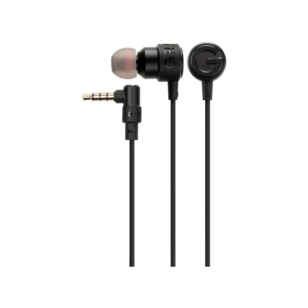 GraphT Gaming Earphones 1.2m Wired Headset with Microphone Semi-Hard Case for Music Rhythm Games