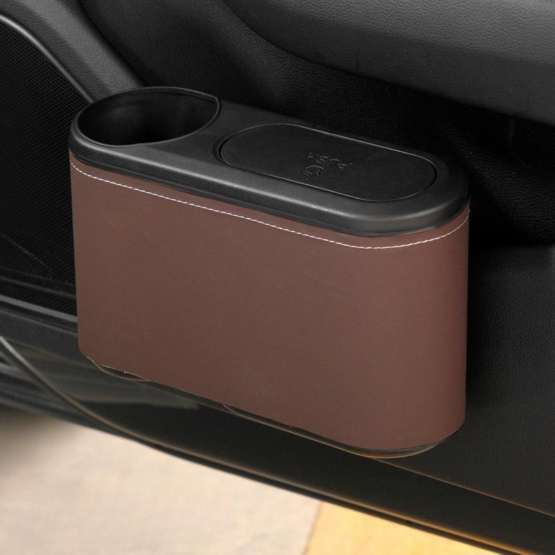 Car Interior Large Capacity Trash Can Water Proof Accessories for AMG W204 W205 W211 W212 W213 W168 C300 W203 W206 Universal