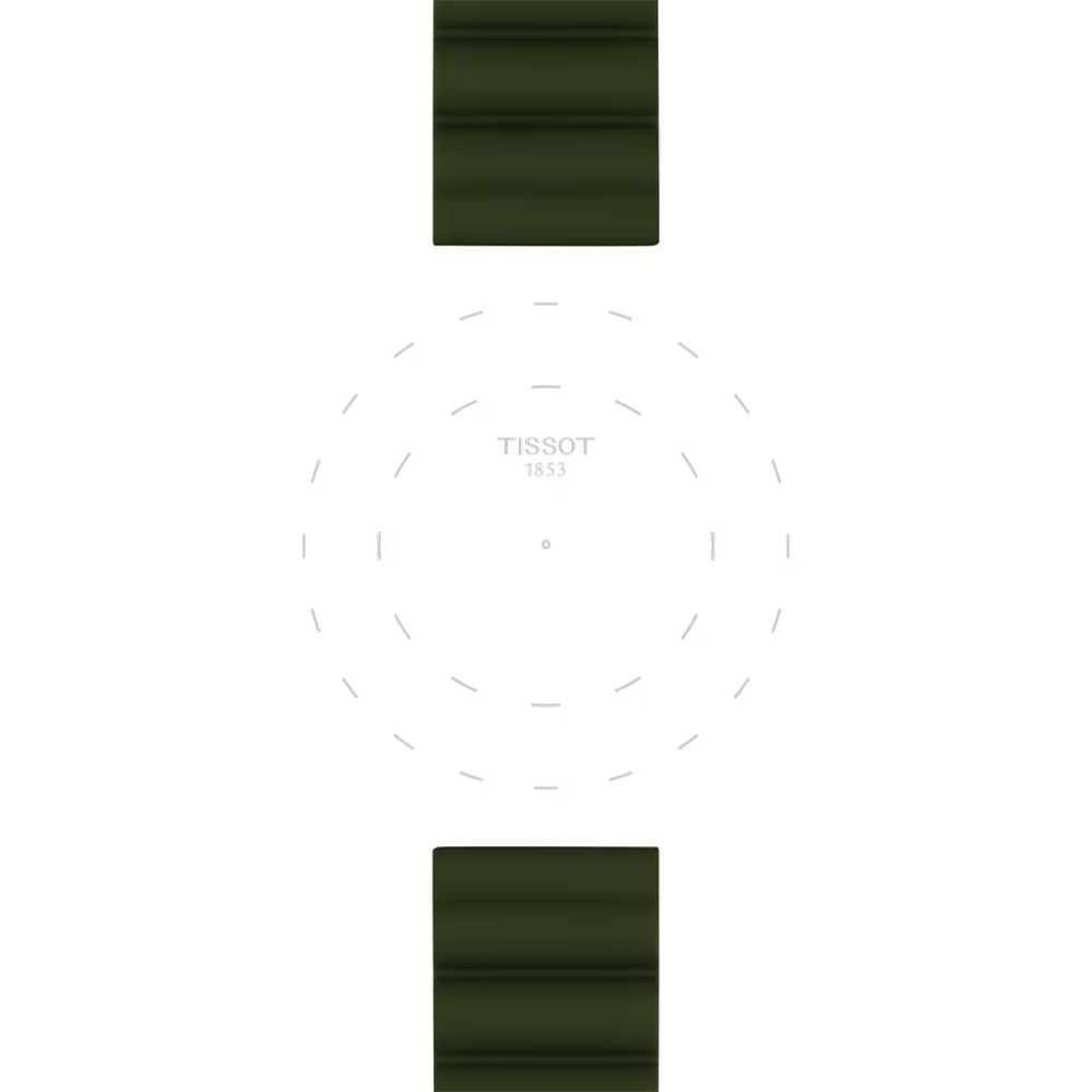 Tissot Хаки Резиновый Ремешок 22 ММ T852.047.177