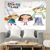 1PC Lola Adventure Tapestry Accessories Playroom Tapestry, for Bedroom,Livingroom, dormitory Room Wall Decor Fan Birthday Gifts