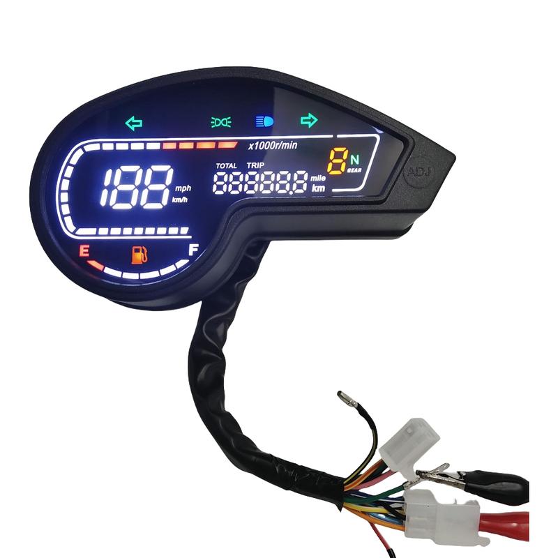 Для Honda NXR125 NXR150 Bros Brisa 125 Bros 150 2003-2014 Цифровой светодиодный приборная панель Одометр Спидометр Тахометр XR150 GY200