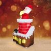 6.89FT Inflatable Toy Santa Chimney Penguin House Xmas Festive Holiday Gift Decoration for Yard Supplie Home Decoration Ornament