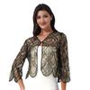 Women Lace Bolero Long Sleeve Hook-Eye Closure Shrug Cardigan Wedding Event Dress Accessories