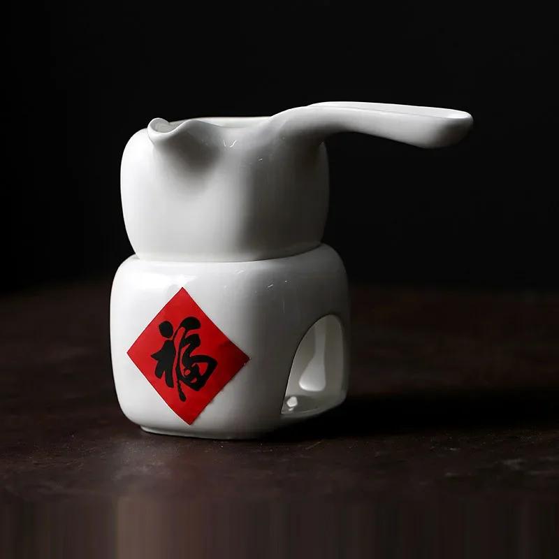 Керамическая защита от ожогов ручная благовонница белая подогреватель для свечи клуб салон красоты лампа для эфирного масла благословение подогреватель для чая домашний декор