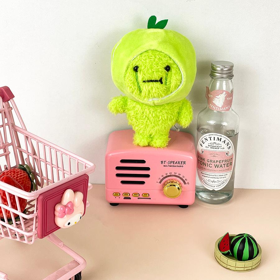 Fun Fruit Animal Pendant Drag Doll Plush Toy Bag Hanging Ornament Doll New Product Grab Doll