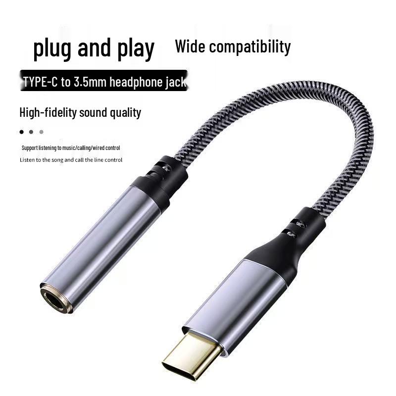 Аудиоадаптер-кабель USB-C на 3,5 мм для наушников
