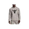 Under Armour Project Rock Johnson Training Hoodie Мужские толстовки серые 1367107-112