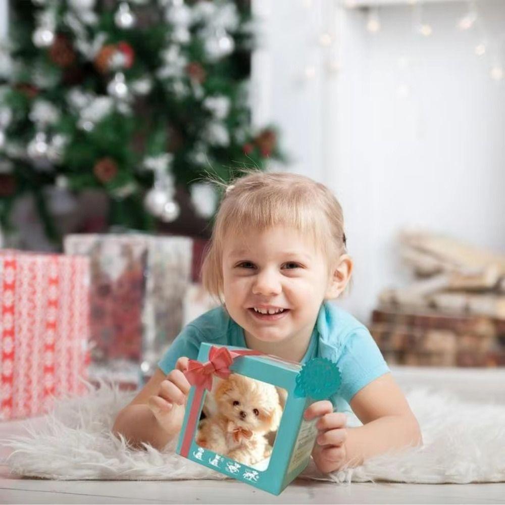 Simulation Plush Robot Dog Stuffed Animals Walking Dog Toy Lovely Realistic Robotic Puppy  Baby Toy