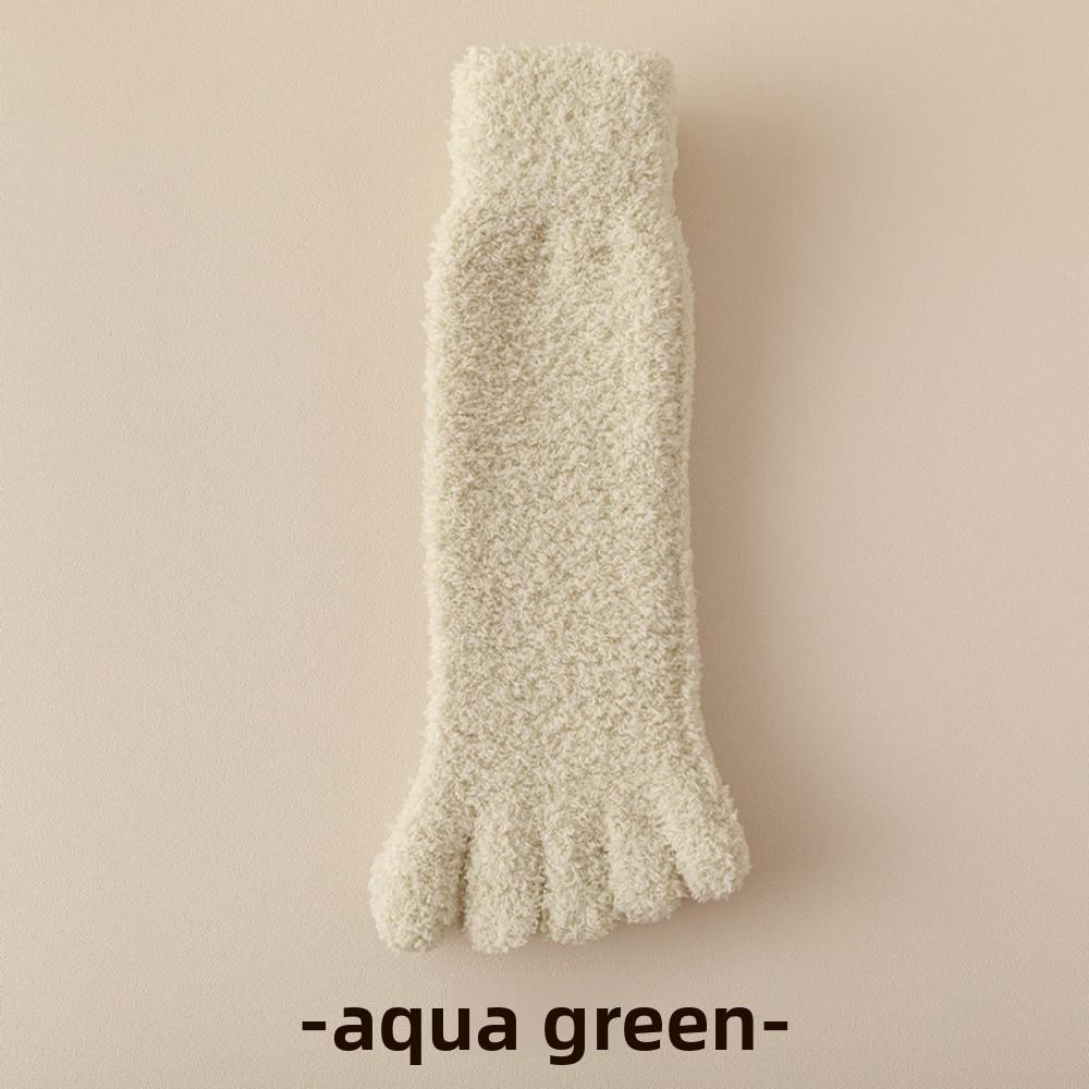 Зимние носки с пятью пальцами из кораллового флиса – Утепленные теплые носки для сна и дома для мужчин и женщин