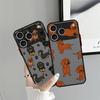 Интересный чехол с таксами для iPhone 12 16e 15 Plus 11 17 16 Pro Max 17 Air XS 13 Mini 14 Задняя крышка телефона