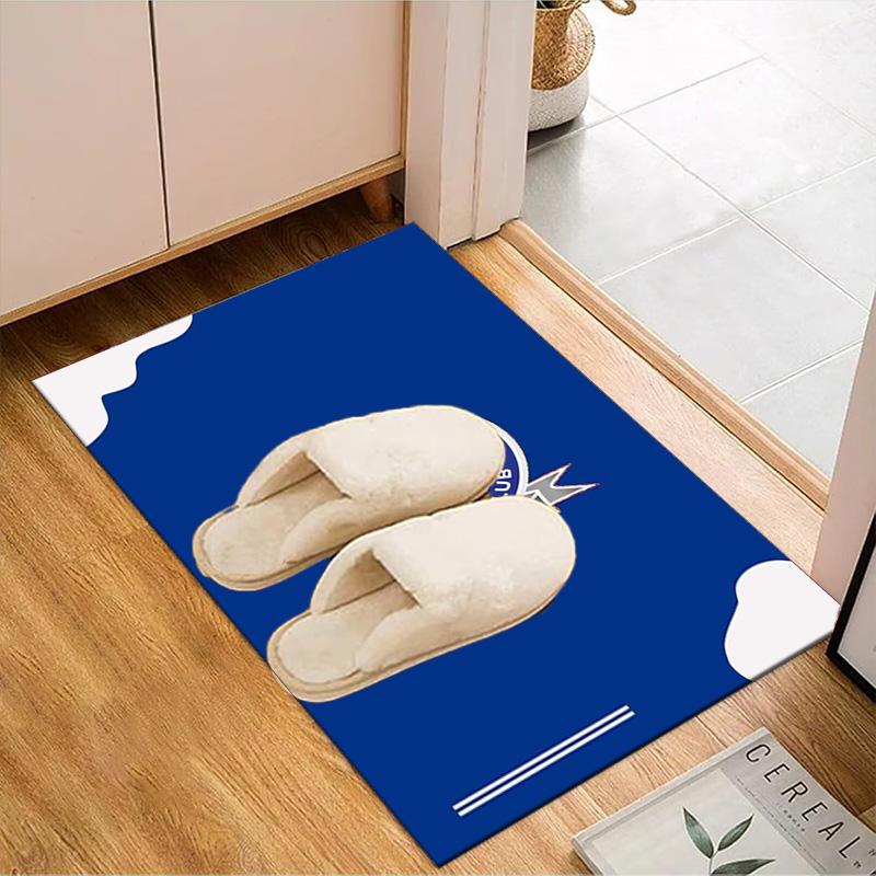 Ports-mouth Fc Anniversary Printed Office Carpet Chair Cushion Entryway Rug, Rugs for Living Room, Bedroom Christmas gifts