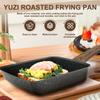 Rectangle Tamagoyaki Pan Iron Nonstick Japanese Omelette Pan With Spatula Sponge Multifunctional Egg Roll Pan for Kitchen
