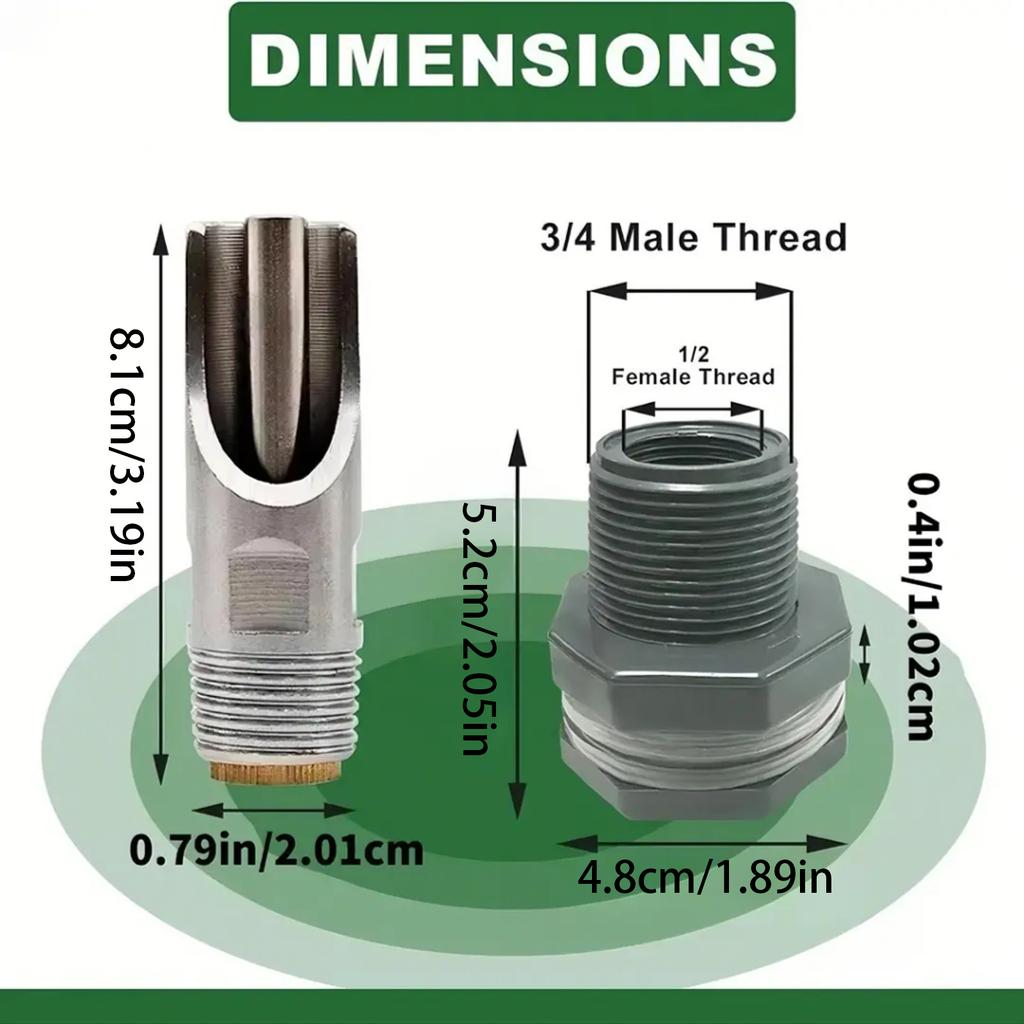 5 шт. Автоматические ниппели-поилки для свиней из нержавеющей стали с буровым сверлом для легкой установки и обслуживания, для фермерского использования