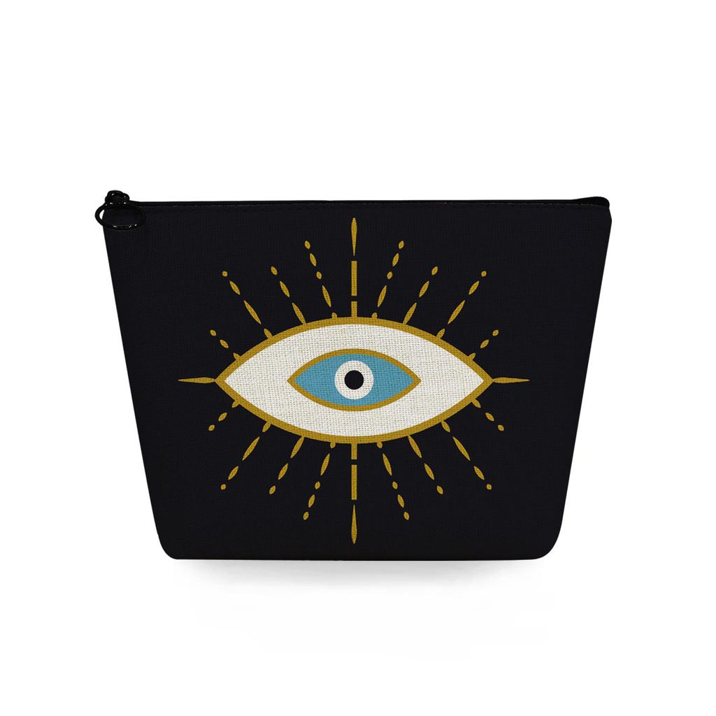 Женская косметичка с принтом глаз, для туалетных принадлежностей, органайзер для путешествий, 6769