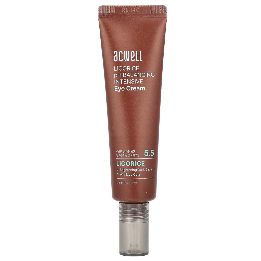 ACWELL 5.5 Licorice pH Balancing Intensive Eye Cream, 1 жидкая унция (30 мл)