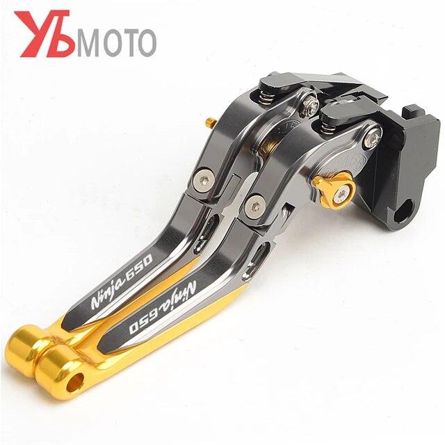 Мотоциклетные тормозные рычаги с ЧПУ для KAWASAKI NINJA 650 650R ninja650 2017 2018 2022, аксессуары