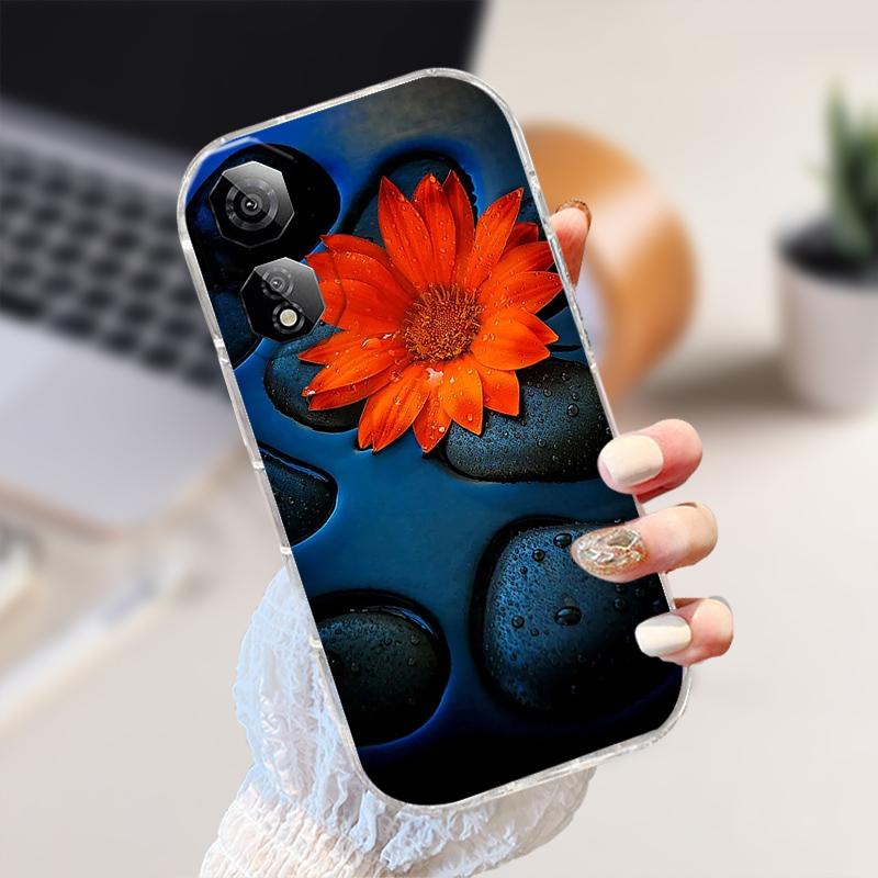 Чехол для ZTE Nubia Neo 2 5G NubiaNeo2 Мультяшное Животное Мягкий Силикон ТПУ Прозрачная Крышка Для Nubia Neo2 Z2352N Прозрачный Чехол Для Телефона