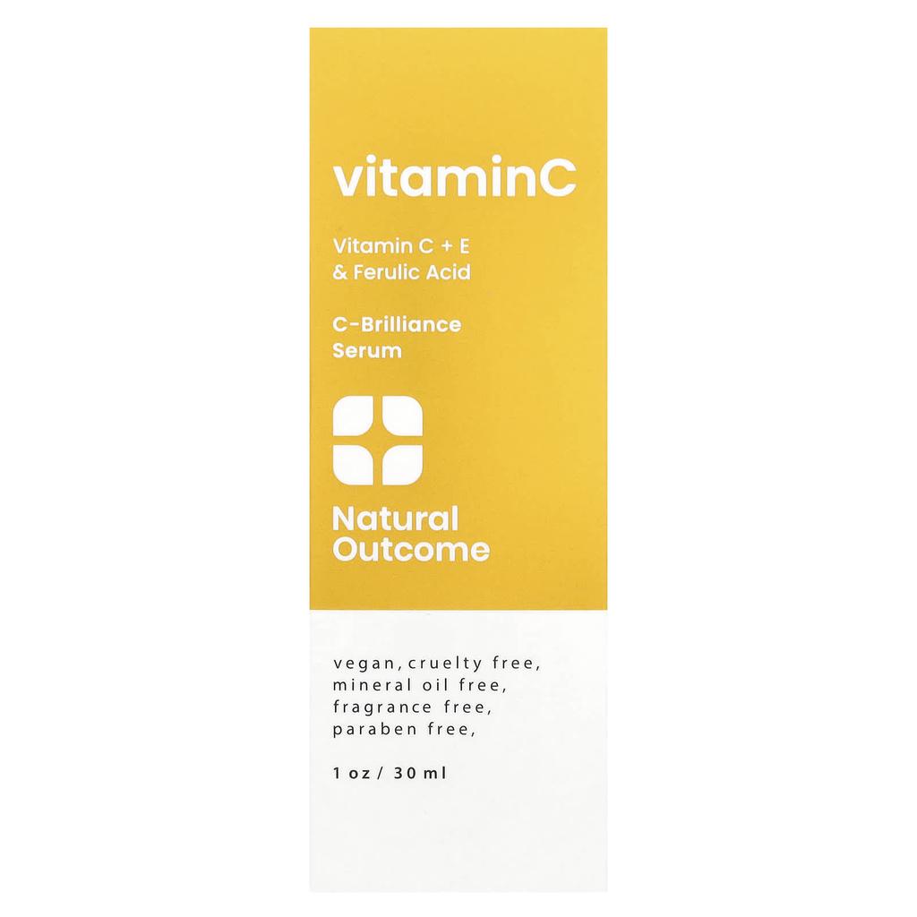 Vitamin C, C-Brilliance Serum, Fragrance Free, 30Ml(1Oz)