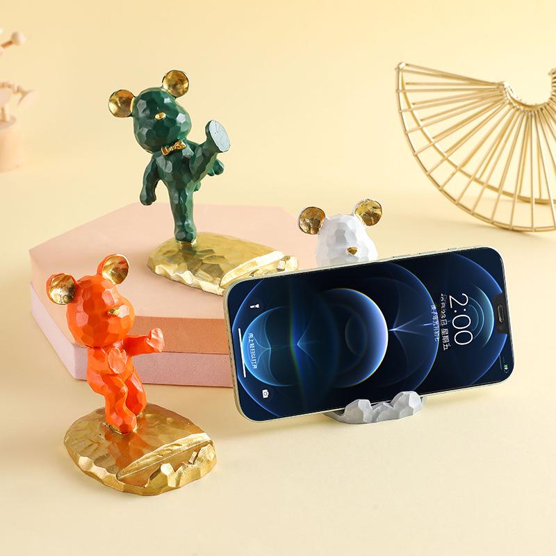 Милый держатель для планшета Violent Bear из смолы