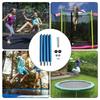 Trampoline Poles with Foam Sleeve Trampoline Replacement Poles Universal AntiCollision Trampoline and Hardware Parts