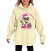 Children's Fashionable Casual Long-sleeved Loose Christmas Print Pullover Hooded Sweatshirt