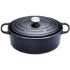 Cocotte En Fonte Ovale Noire - Le Creuset 31cm