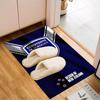 Giron-de Football Crest Printed Office Carpet Chair Cushion  Entryway Rug, Rugs for Living Room, Bedroom Christmas gifts