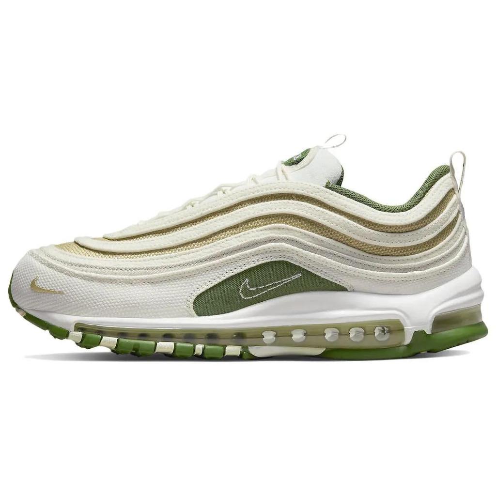 Nike Air Max 97 SE 'Sun Club - Sail Treeline' (Unisex) Sail / Sail / Treeline / Wheat Grass Running Shoes DM8588 100